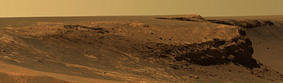 Cap Verde, sur Mars, par Opportunity