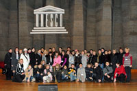 Groupe scolaire ukrainien à l'UNESCO.