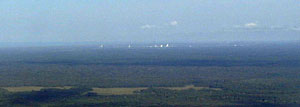 Le Centre Spatial de Kourou, en Guyane française.