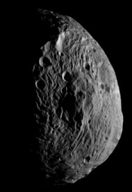 Vesta par la sonde Dawn le 18 juillet 2011.