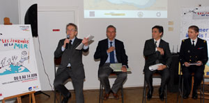 Conférence de présentation des Journées de la Mer 2009.