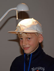 Casquette solaire