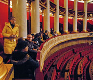 Hémicycle de l'Assemblée Nationale.