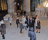 Intérieur de la Basilique de Saint Denis.