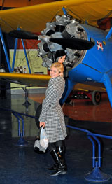 Au Musée de l'Air et de l'Espace du Bourget.