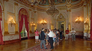 Visite à l'Assemblée Nationale.