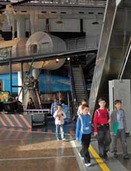 Plateau espace à la Cité des Sciences.