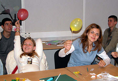 Ballon percé